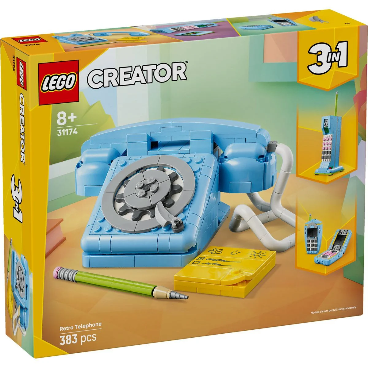 Jocuri educative și de societate - LEGO Creator Telefon retro 383 piese