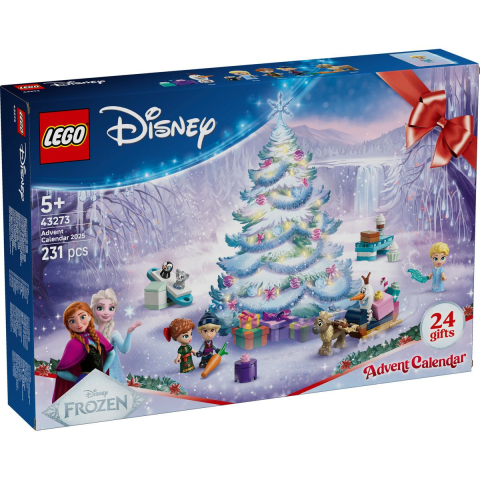 Jocuri educative și de societate - LEGO DISNEY REGATUL DE GHEATA CALENDAR DE ADVENT 43273