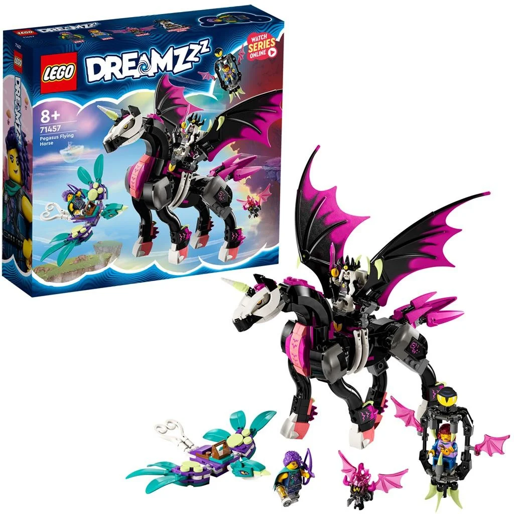 Jocuri educative și de societate - LEGO DREAMZzz Calul zburator Pegasus 482 piese