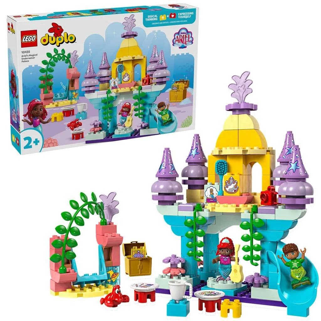 Jocuri educative și de societate - LEGO DUPLO Palatul subacvatic magic al lui Ariel 116 piese