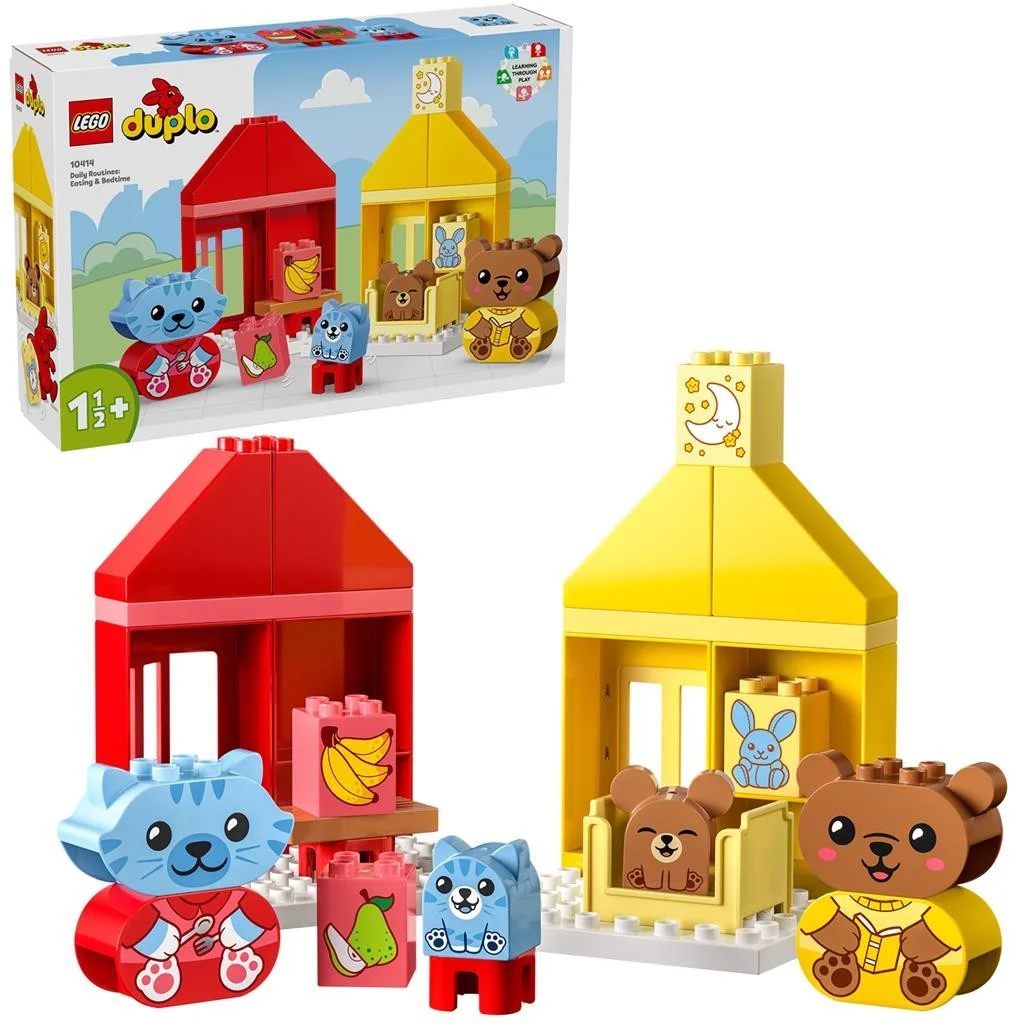 Jocuri educative și de societate - LEGO DUPLO Rutine zilnice Mesele si somnul 28 piese