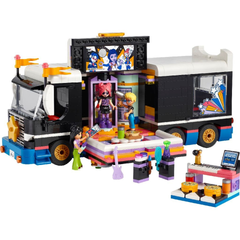 LEGO FRIENDS AUTOCAR DE TURNEU PENTRU STARURI POP 42619 [1]