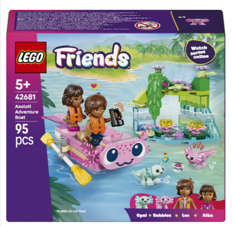 Lego - LEGO Friends Barca axolotl pentru aventuri