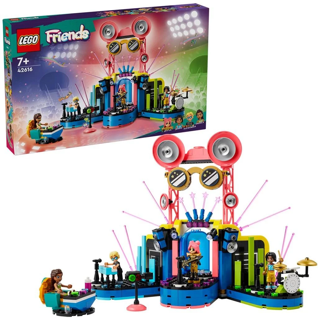 Jocuri educative și de societate - LEGO Friends Concurs muzical in orasul Heartlake 669 piese