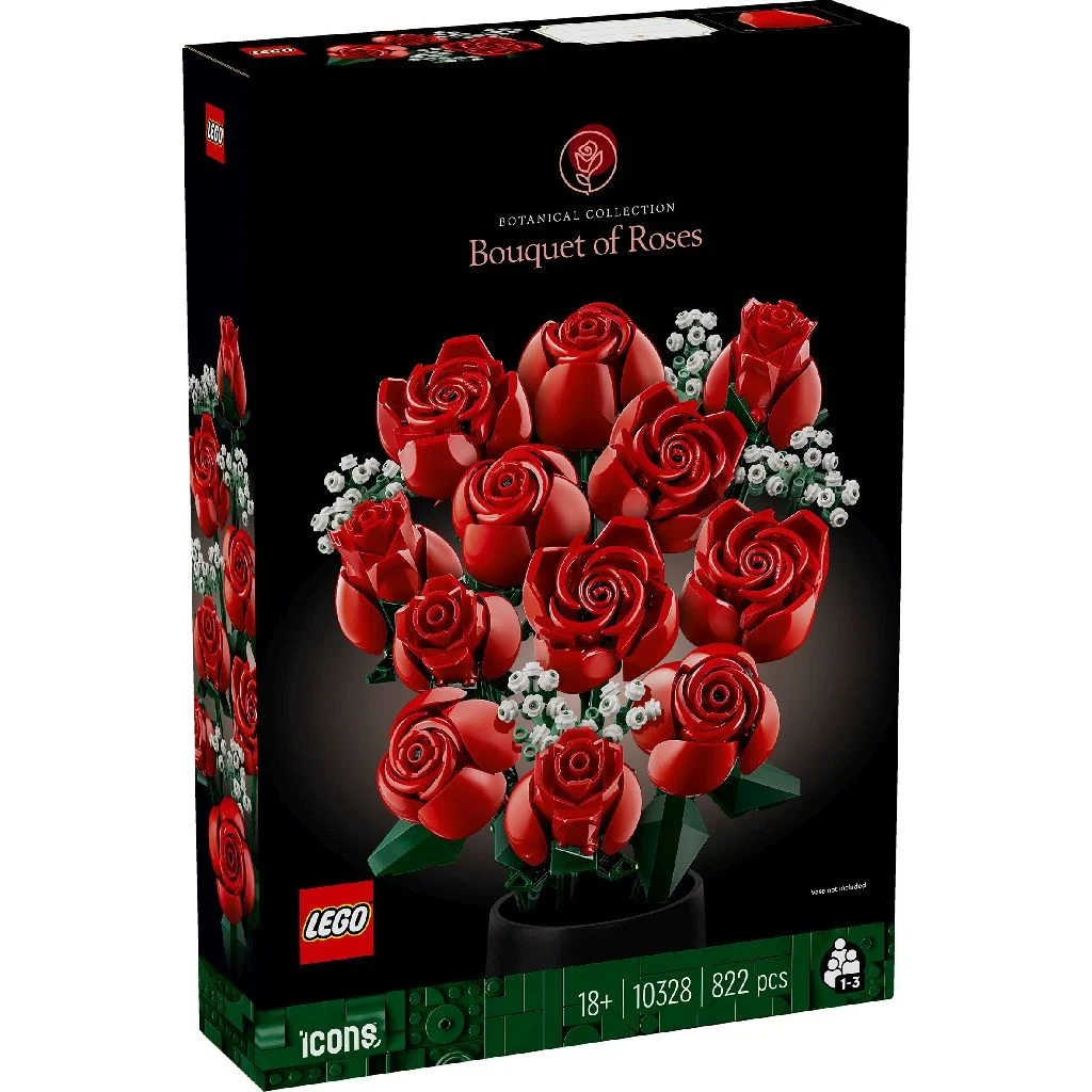 LEGO Icons Buchet de trandafiri 822 piese [1]