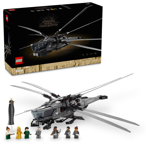 LEGO ICONS DUNE ATREIDES ROYAL ORNITHOPTER 10327 [4]