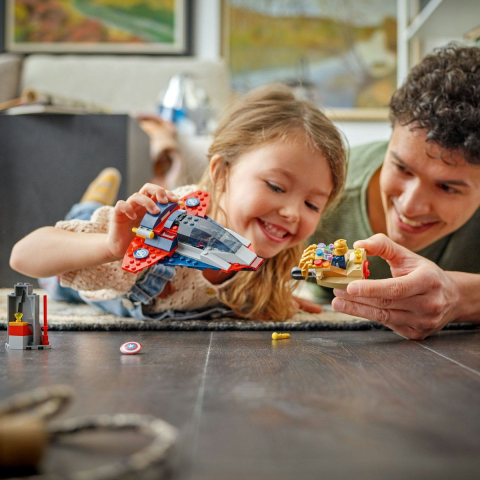 LEGO MARVEL RAZBUNATORII CAPITANUL AMERICA VS THANOS 76319 [3]