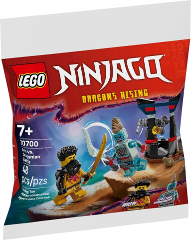 Lego - LEGO NINJAGO BATALIA DINTRE ARIN SI DRAGONIAN 30700