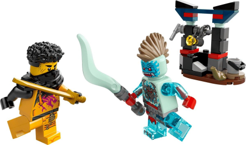 LEGO NINJAGO BATALIA DINTRE ARIN SI DRAGONIAN 30700 [1]