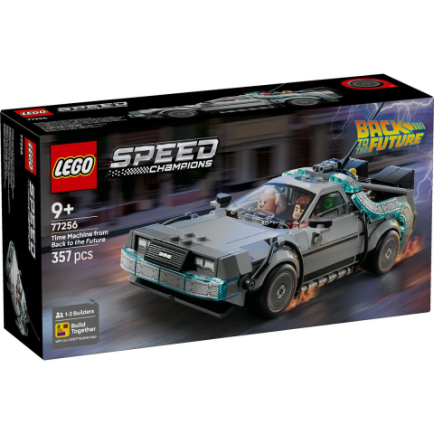 Jocuri educative și de societate - LEGO SPEED CHAMPIONS MASINA TIMPULUI DIN INAPOI IN VIITOR 77256