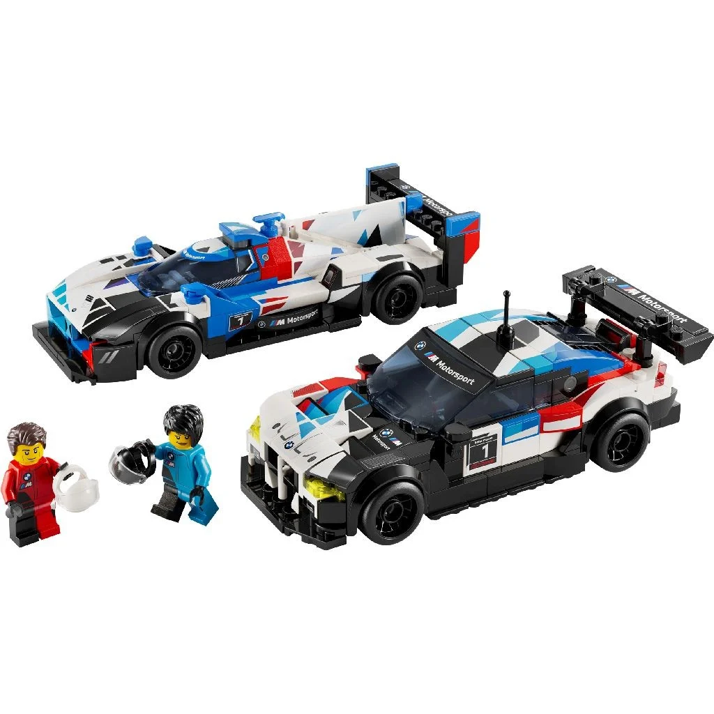 LEGO Speed Champions Masini de curse BMW M4 GT3 si BMW M Hybrid V8 676 piese [2]