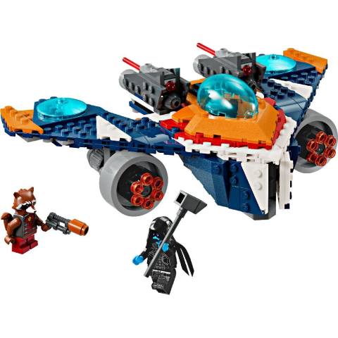 LEGO SUPER HEROES AVIONUL DE LUPTA AL LUI ROCKET VS RONAN 76278 [1]