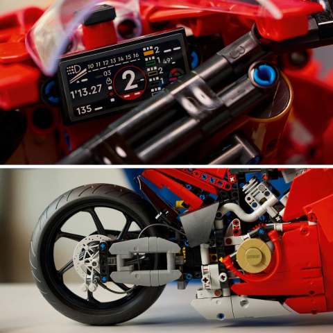 LEGO TECHNIC MOTOCICLETA DUCATI PANIGALE V4 S 42202 [5]