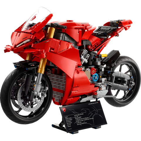 LEGO TECHNIC MOTOCICLETA DUCATI PANIGALE V4 S 42202 [1]