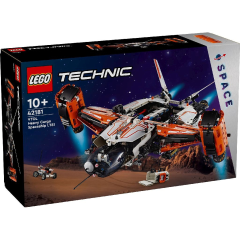 Jocuri educative și de societate - LEGO TECHNIC NAVETA SPATIALA LT81 CU DECOLARE SI ATERIZARE VERTICALA 42181