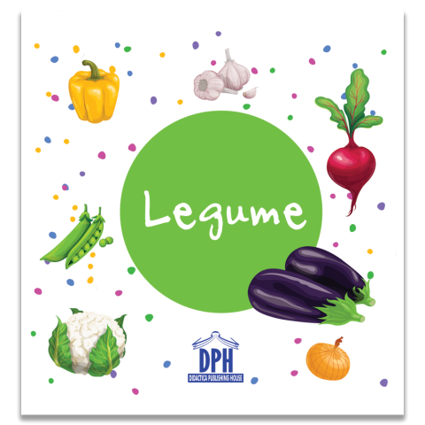Noutăți Librăria Compas - Legume - carte pliata