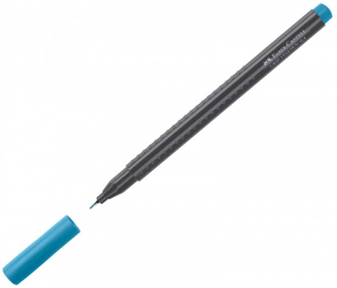 Liner 0.4 mm cobalt turcoaz grip Faber-Castell [1]