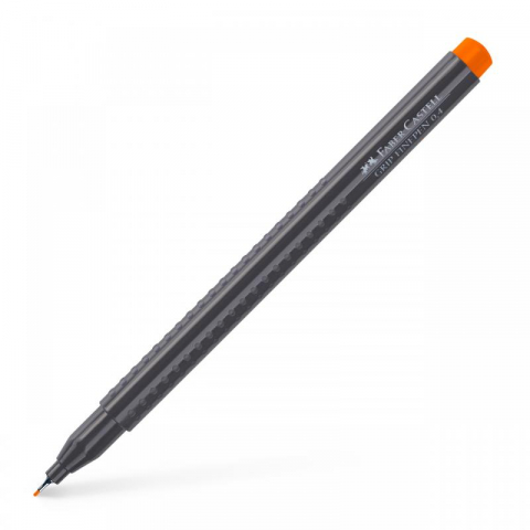 Promoții de Toamnă - Liner 0.4 mm oranj grip Faber-Castell