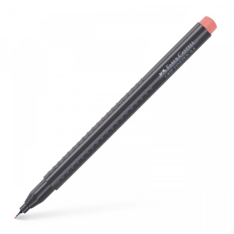 Promoții de Toamnă - Liner 0.4 mm visiniu grip Faber-Castell