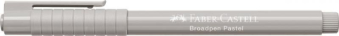 Liner Faber-Castell Broadpen 1544 0.8 mm gri pastel [3]