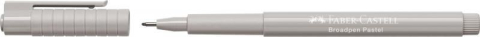 Liner Faber-Castell Broadpen 1544 0.8 mm gri pastel [1]