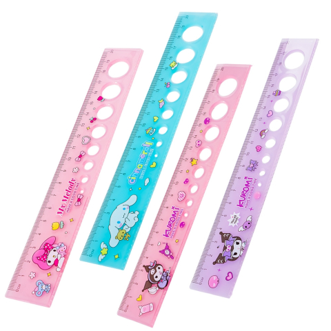 Liniar cu sabloane 20 cm diverse culori [1]