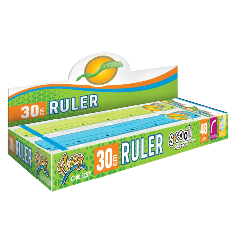 Liniar flexibil 30 cm diverse culori S Cool Collection [1]