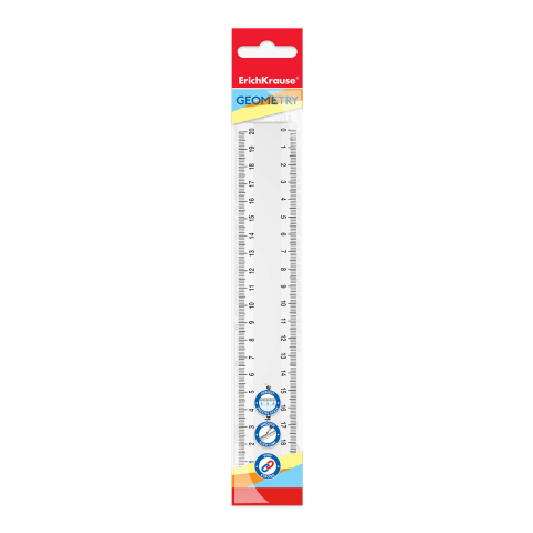 Liniar plastic ErichKrause Classic 20 cm transparent [2]