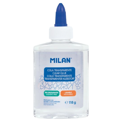 Lipici și adezivi - Lipici lichid transparent 118 ml Milan