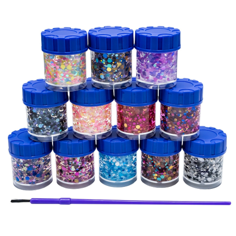 Lipici glitter 15g 12 buc /set Nebo [2]