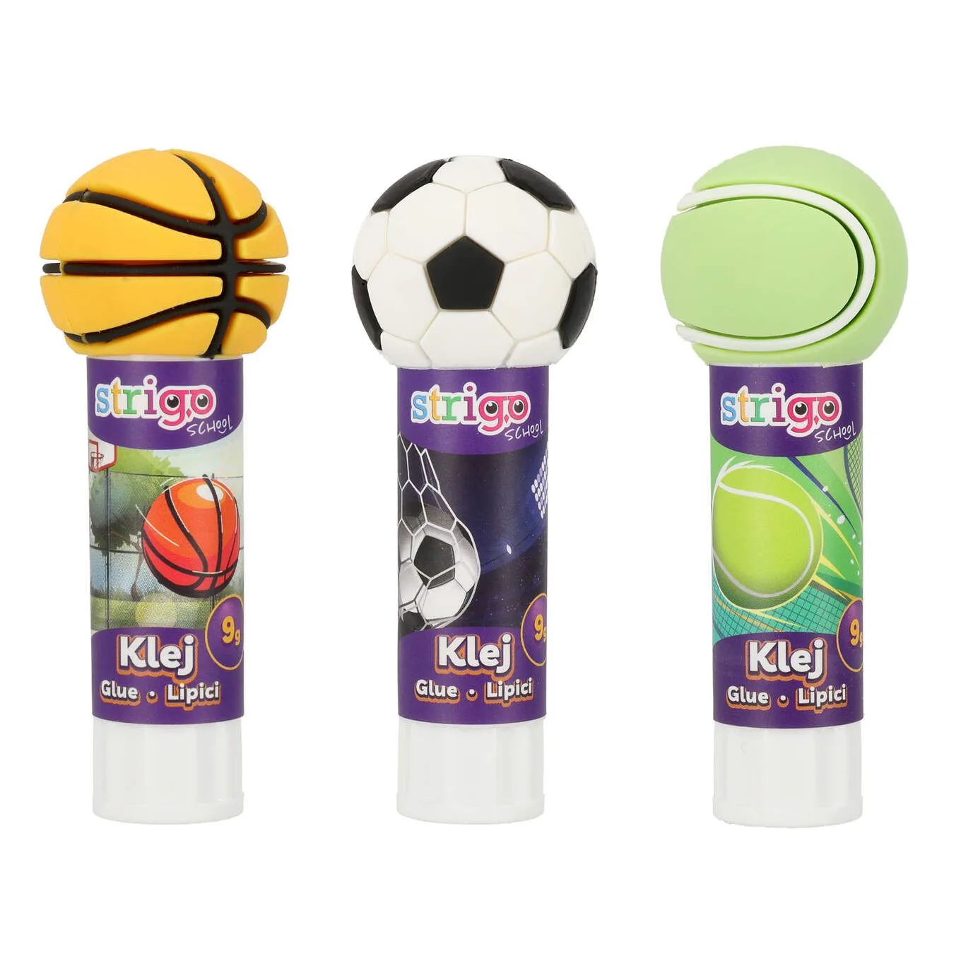 Craft și modelaj - Lipici solid 9g Strigo Sport 3 modele