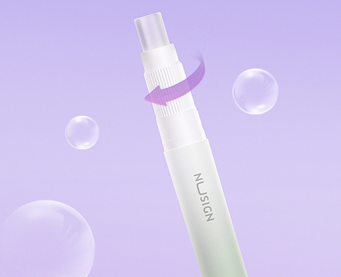 Lipici tip creion 2.2g violet Nusign Deli [1]