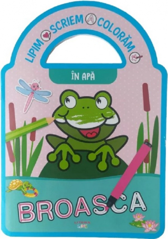 Hobby și activități pentru copii - Lipim. Scriem. Coloram. In apa