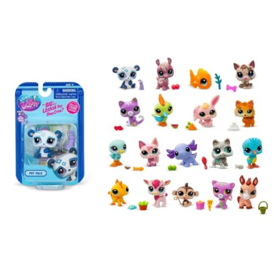 Figurine - Figurina Littlest Pet Shop Seria 2 cu accesorii modele diferite