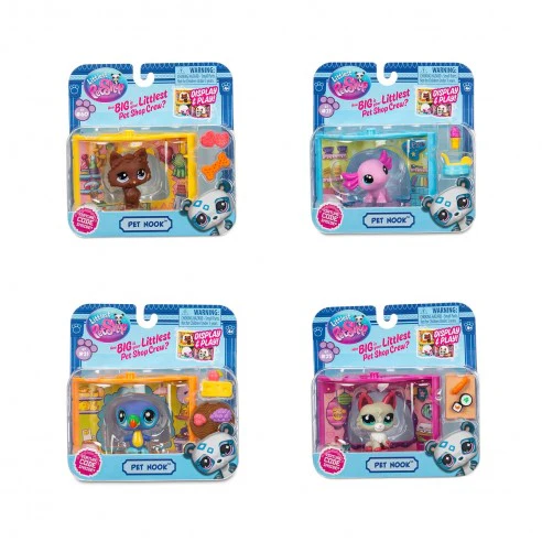 Figurine - Figurina Littlest Pet Shop Pet Nook cu accesorii