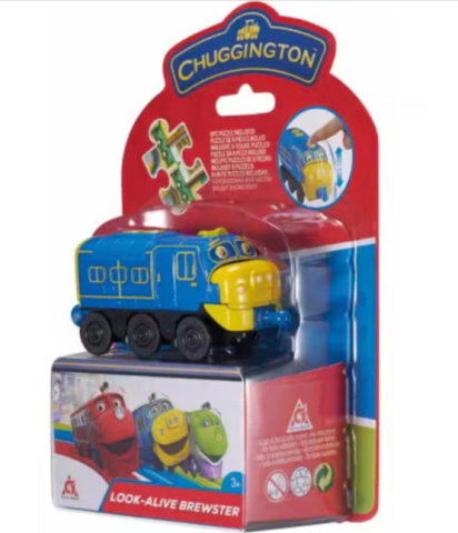 Jucării și jocuri - Locomotiva Chuggington Look Alive Brewster