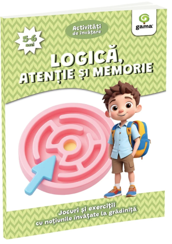 Educație și carte școlară - Logica, atentie si memorie 5-6 ani