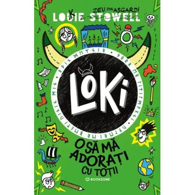 Cărți - Loki. O sa ma adorati cu totii - Louie Stowell