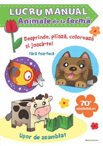 Cărți - Lucru manual. Animale de la ferma - Agnieszka Niedzwiadek