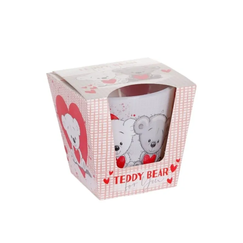 Casă și decorațiuni - Lumanare parfumata in pahar de sticla Bartek Candles Teddy