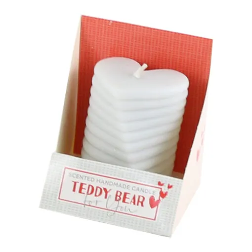 Lumanare decorativa inima Hearts 90 gr modele diferite [3]