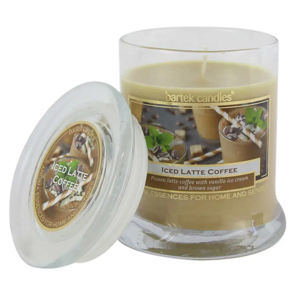 Lumânari și candele - Lumanare parfumata in borcan de sticla Iced Latte Coffee/Cappuccino 260 g