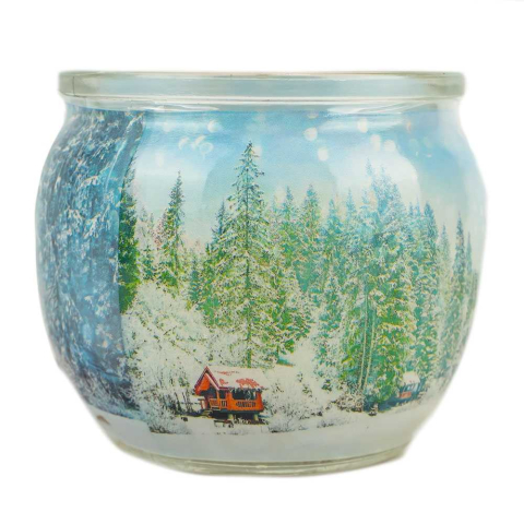 Lumanare parfumata in pahar 205g Snowy Walk [1]