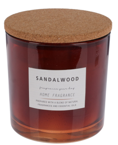 Casă și decorațiuni - Lumanare parfumata Patchouli Wood Cedarwood Orange cu capac
