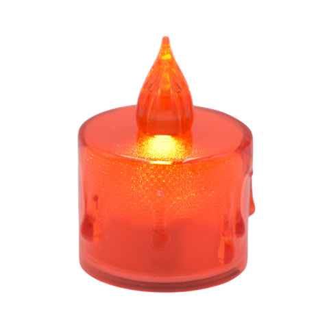 Proiectoare și lumini decorative - Lumanare decorativa cu LED 5x3.5 cm rosu