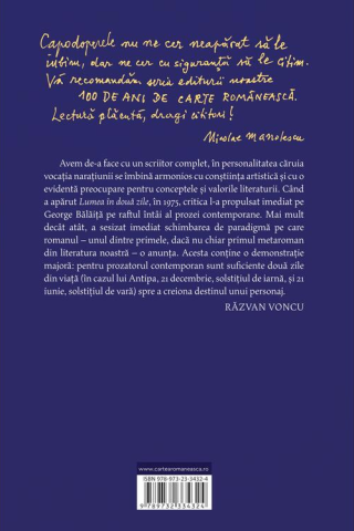 Lumea in doua zile - George Balaita [1]