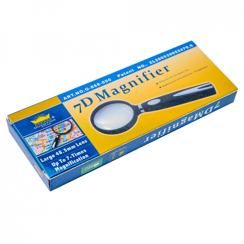 Lupa 50 mm maner ergonomic negru lentila clara [2]