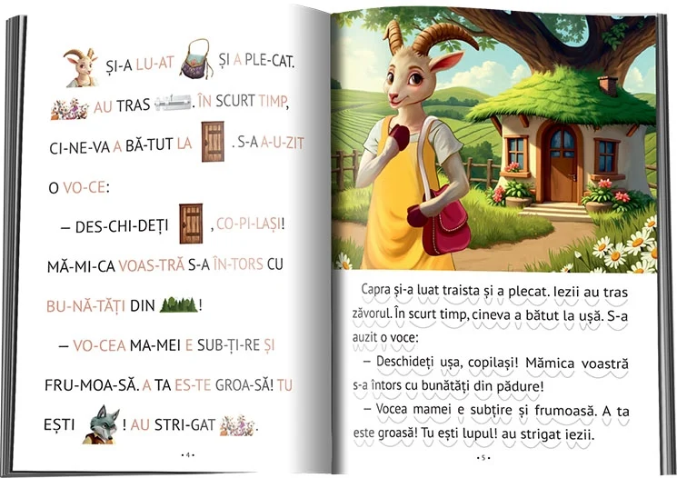 Lupul si cei sapte iezi. Nivelul 0 - Fratii Grimm [1]