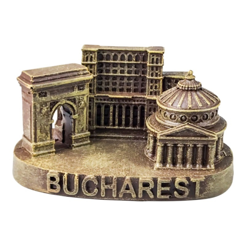 Souvenir România - Macheta din rasina Bucuresti diverse culori