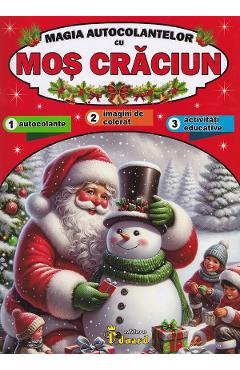Noutăți Librăria Compas - Magia autocolantelor cu Mos Craciun